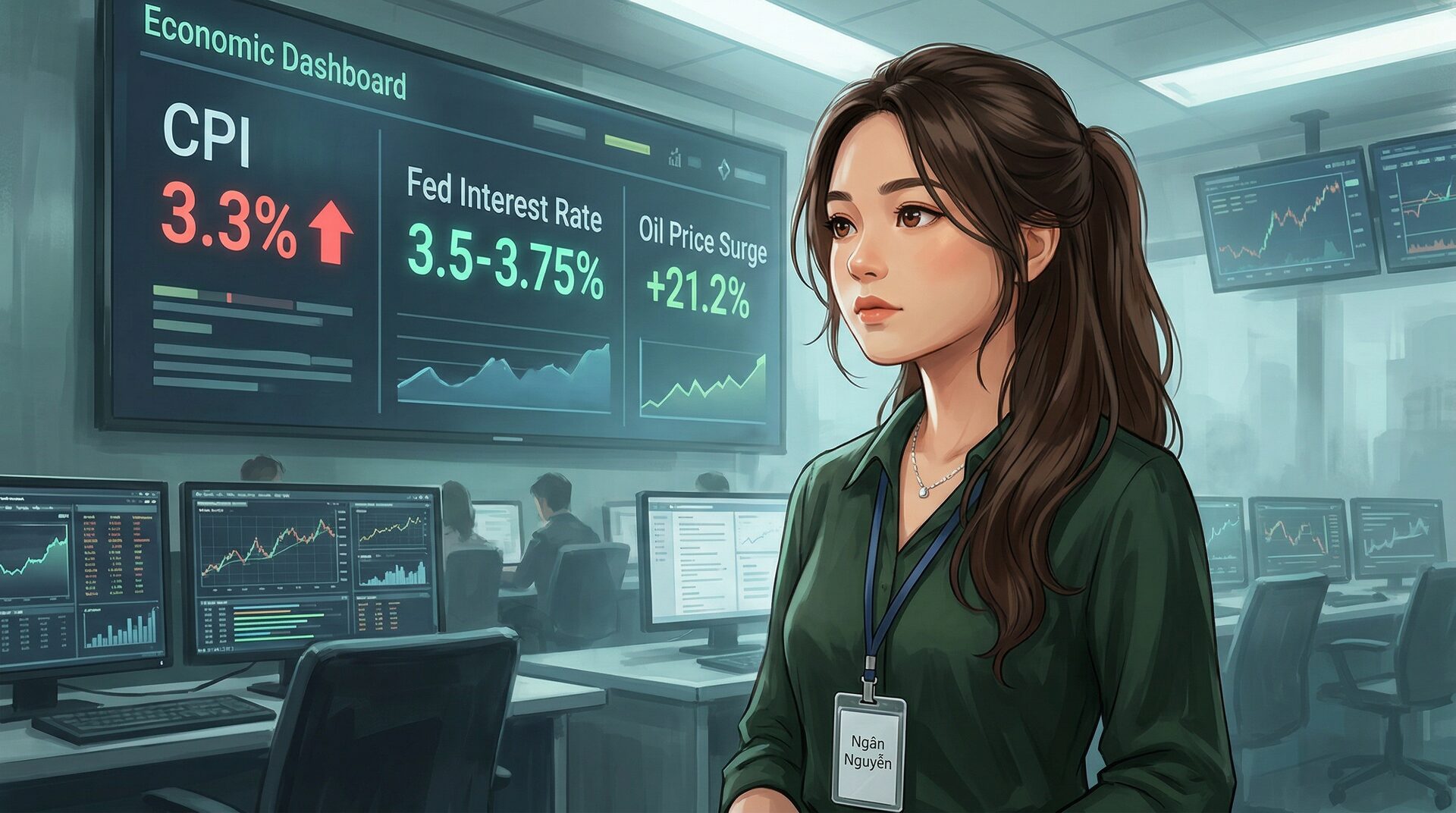 Fed Bị Kẹt Giữa Lạm Phát và Stagflation: Phân Tích Vĩ Mô Tháng 4/2026